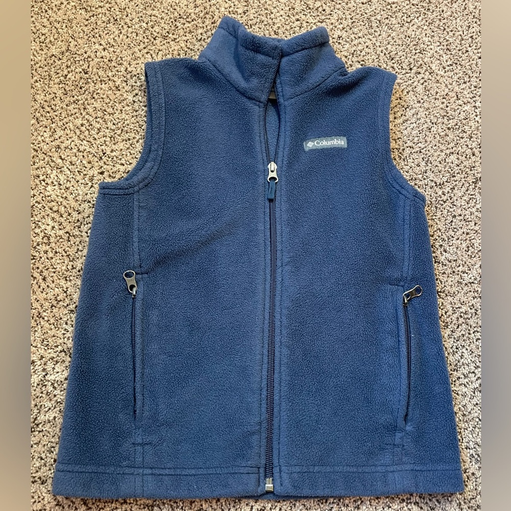 Xs and small Columbia fleece vest kids